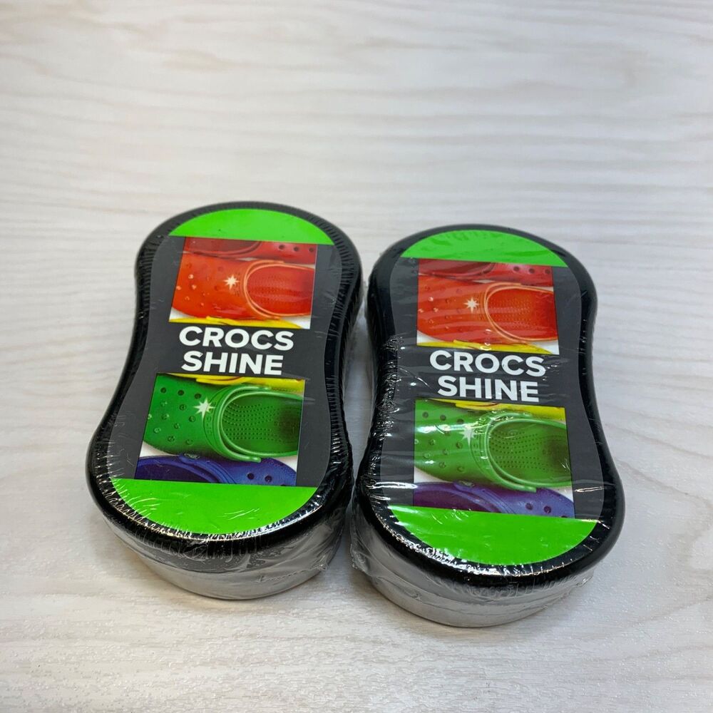 Crocs SHINE Shoe Polish Restores Luster To Rubber Material NEW Sealed Lot‎ of 2